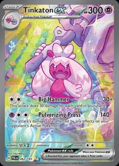 Tinkaton ex Paldea Evolved 262