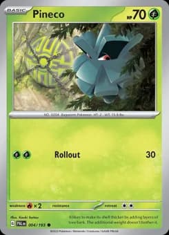 Pineco Paldea Evolved 4
