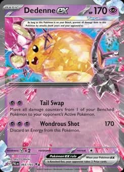 Dedenne ex Paldea Evolved 93