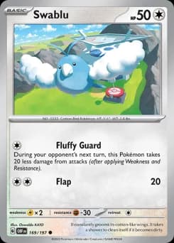 Swablu Obsidian Flames 169