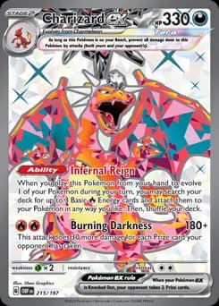 Charizard ex Obsidian Flames 215