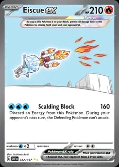Eiscue ex Obsidian Flames 222