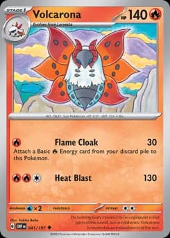 Volcarona Obsidian Flames 41