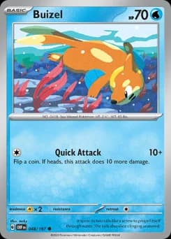 Buizel Obsidian Flames 48