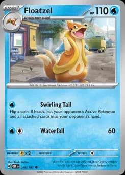 Floatzel Obsidian Flames 49