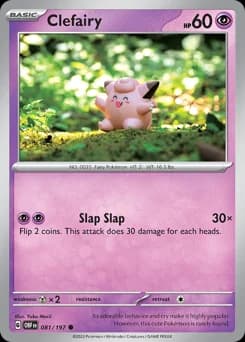 Clefairy Obsidian Flames 81
