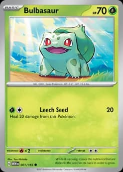 Bulbasaur 151 1