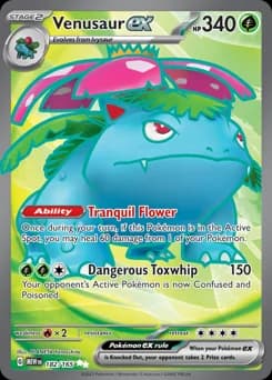 Venusaur ex 151 182