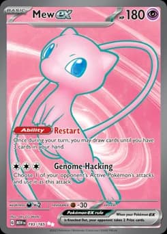 Mew ex 151 193
