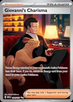 Giovanni's Charisma 151 204