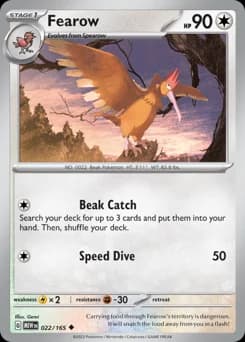 Fearow 151 22