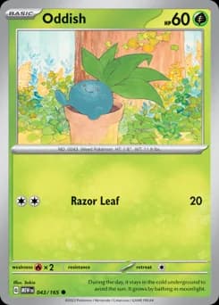 Oddish 151 43