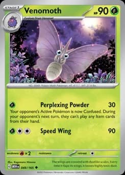 Venomoth 151 49