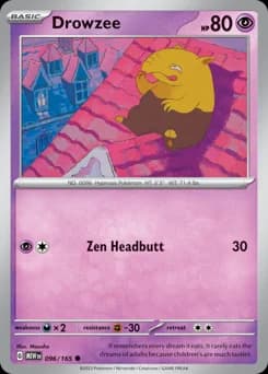 Drowzee 151 96