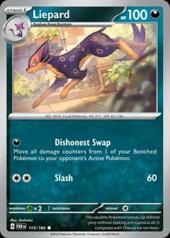 Liepard Paradox Rift 115