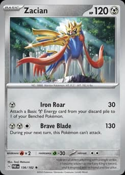 Zacian Paradox Rift 136