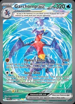 Garchomp ex Paradox Rift 245
