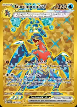 Garchomp ex Paradox Rift 260