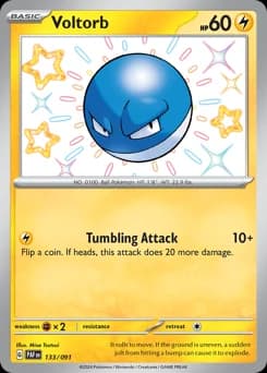 Voltorb Paldean Fates 133