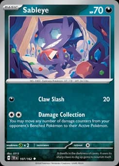 Sableye Temporal Forces 107