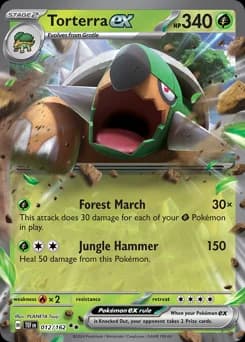 Torterra ex Temporal Forces 12