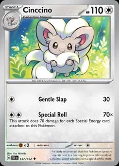 Cinccino Temporal Forces 137