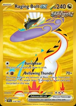 Raging Bolt ex Temporal Forces 218