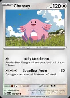 Chansey Twilight Masquerade 133