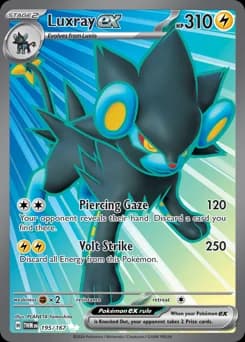 Luxray ex Twilight Masquerade 195