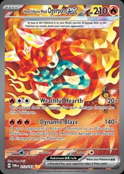 Hearthflame Mask Ogerpon ex Twilight Masquerade 212