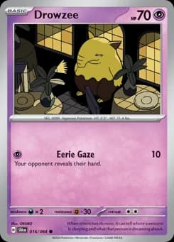 Drowzee Shrouded Fable 16
