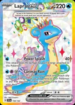 Lapras ex Stellar Crown 158