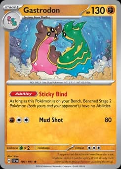 Gastrodon Surging Sparks 107