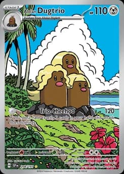 Alolan Dugtrio Surging Sparks 208