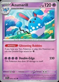 Azumarill Surging Sparks 74