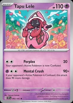 Tapu Lele Surging Sparks 92