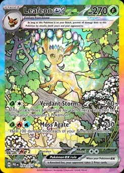 Leafeon ex Prismatic Evolutions 144
