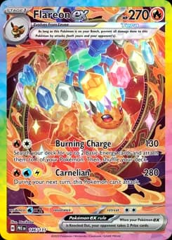 Flareon ex Prismatic Evolutions 146