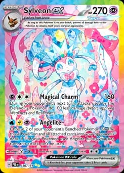 Sylveon ex Prismatic Evolutions 156