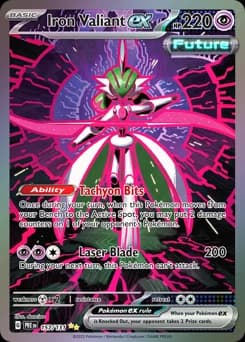 Iron Valiant ex Prismatic Evolutions 157