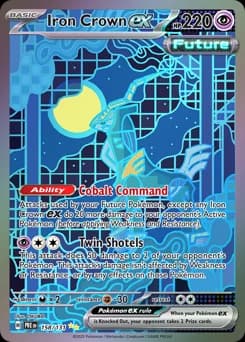 Iron Crown ex Prismatic Evolutions 158