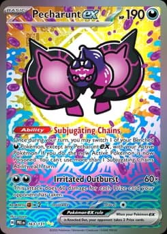 Pecharunt ex Prismatic Evolutions 163