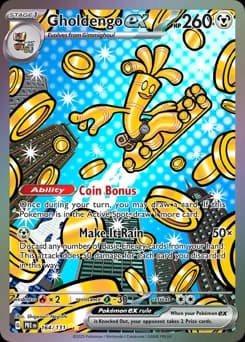 Gholdengo ex Prismatic Evolutions 164