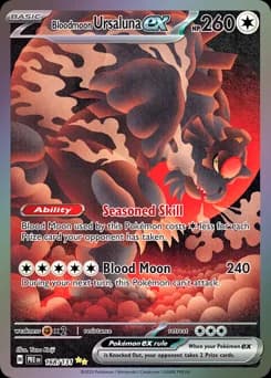 Bloodmoon Ursaluna ex Prismatic Evolutions 168