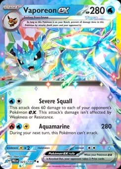 Vaporeon ex