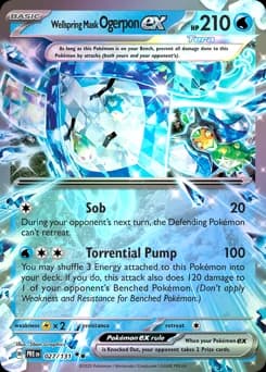 Wellspring Mask Ogerpon ex Prismatic Evolutions 27