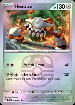 Heatran Prismatic Evolutions 68