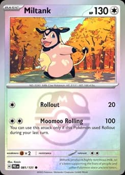 Miltank Prismatic Evolutions 81