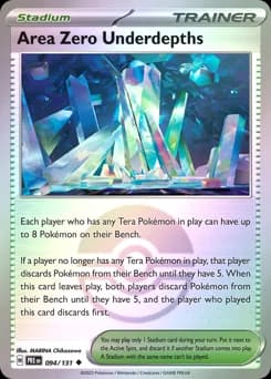 Area Zero Underdepths