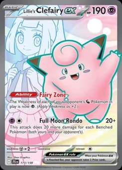 Lillie's Clefairy ex Journey Together 173